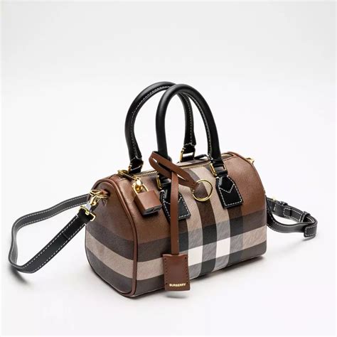 mini bowling bag burberry|burberry small dark birch bag.